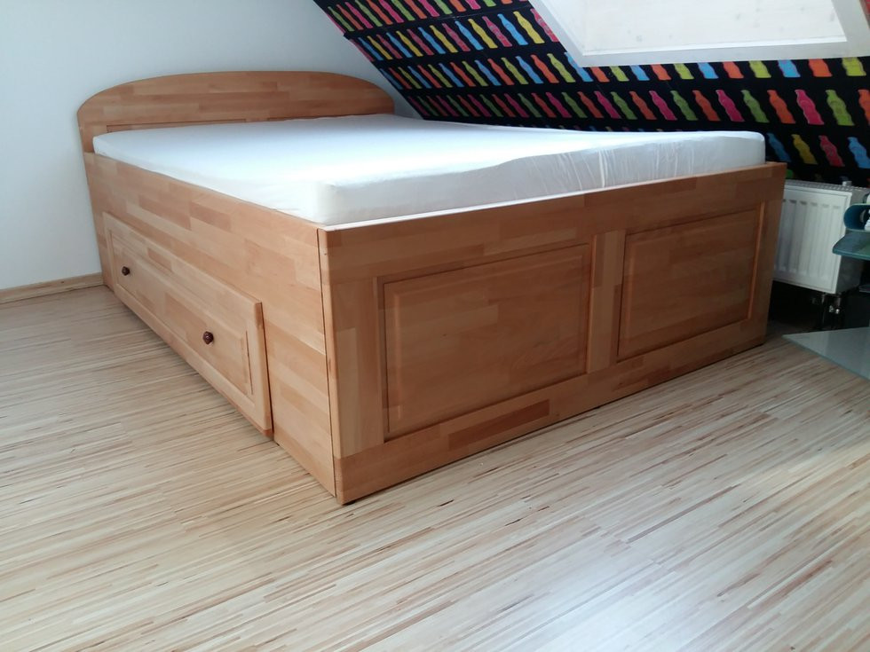 Bett Mit Nachttisch
 Bett mit Nachttisch Tischlern Lesergalerie Holzwerken