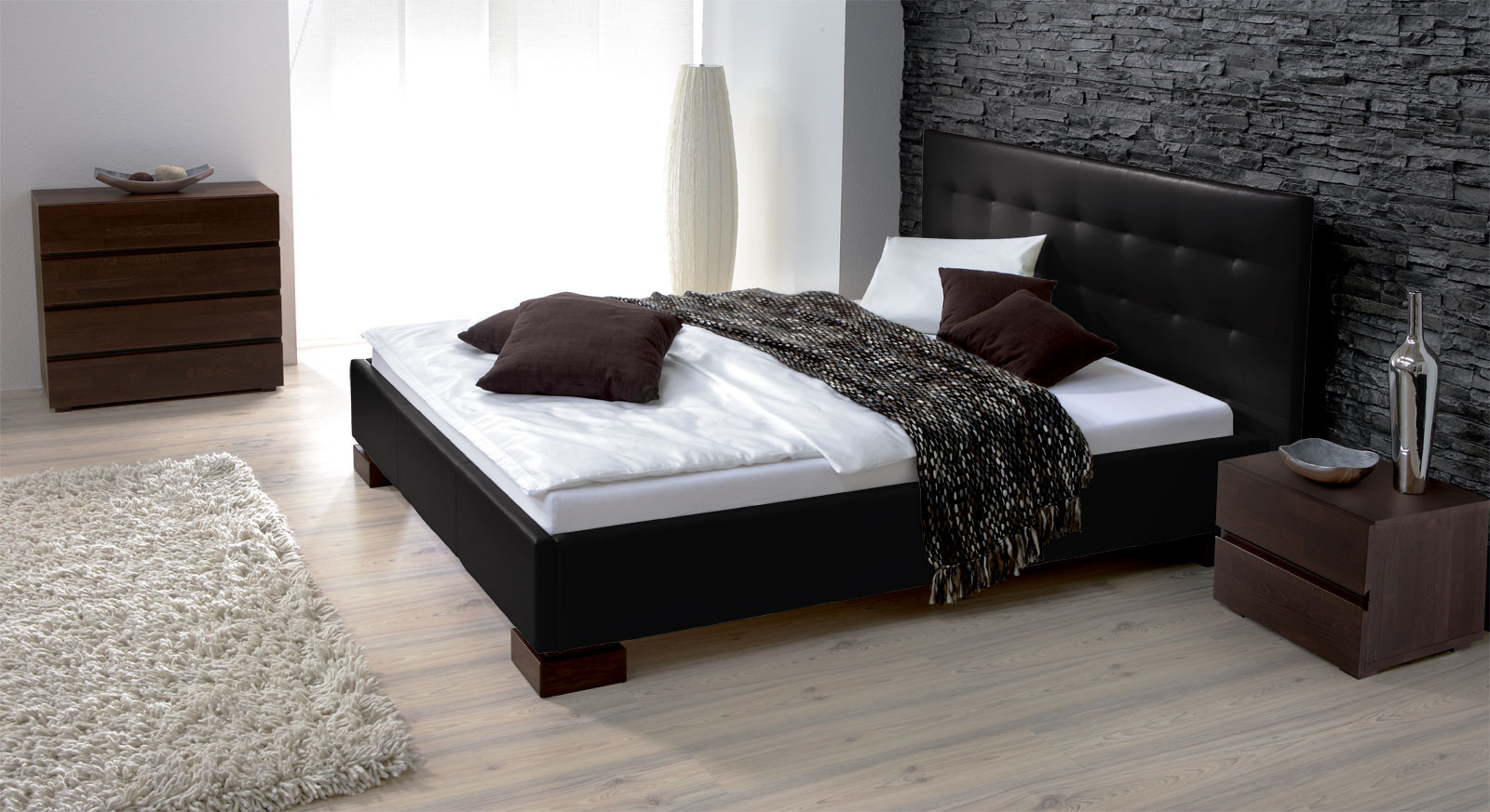 Bett Schwarz
 schlafzimmer bett schwarz – Deutsche Dekor 2018 – line