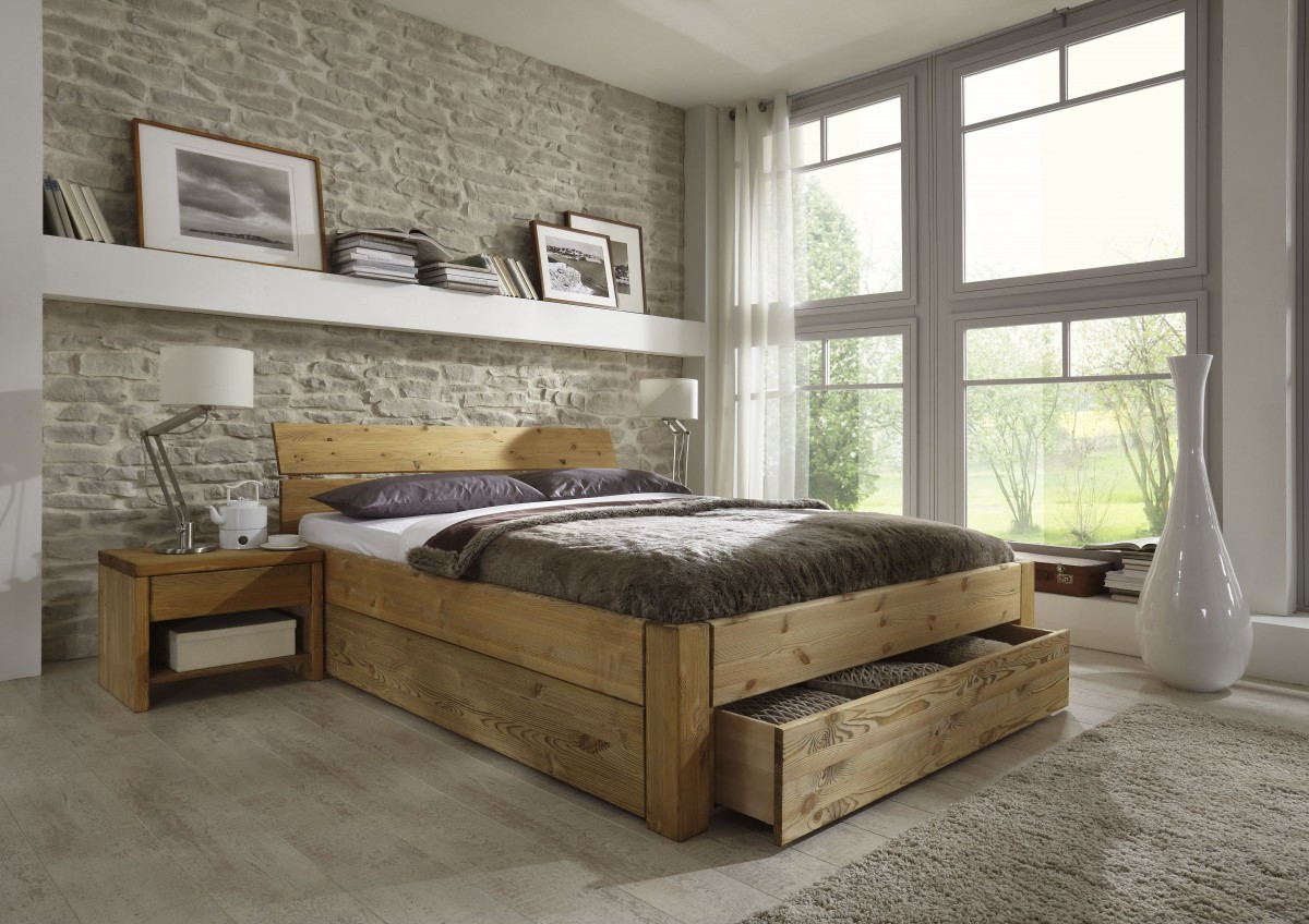Bett Überlänge
 Bett in Überlänge und Überbreite Kiefern Möbel