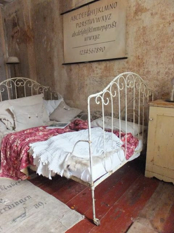 Bett Vintage
 Bett aus Schmiedeeisen 41 wunderschöne Ideen Archzine