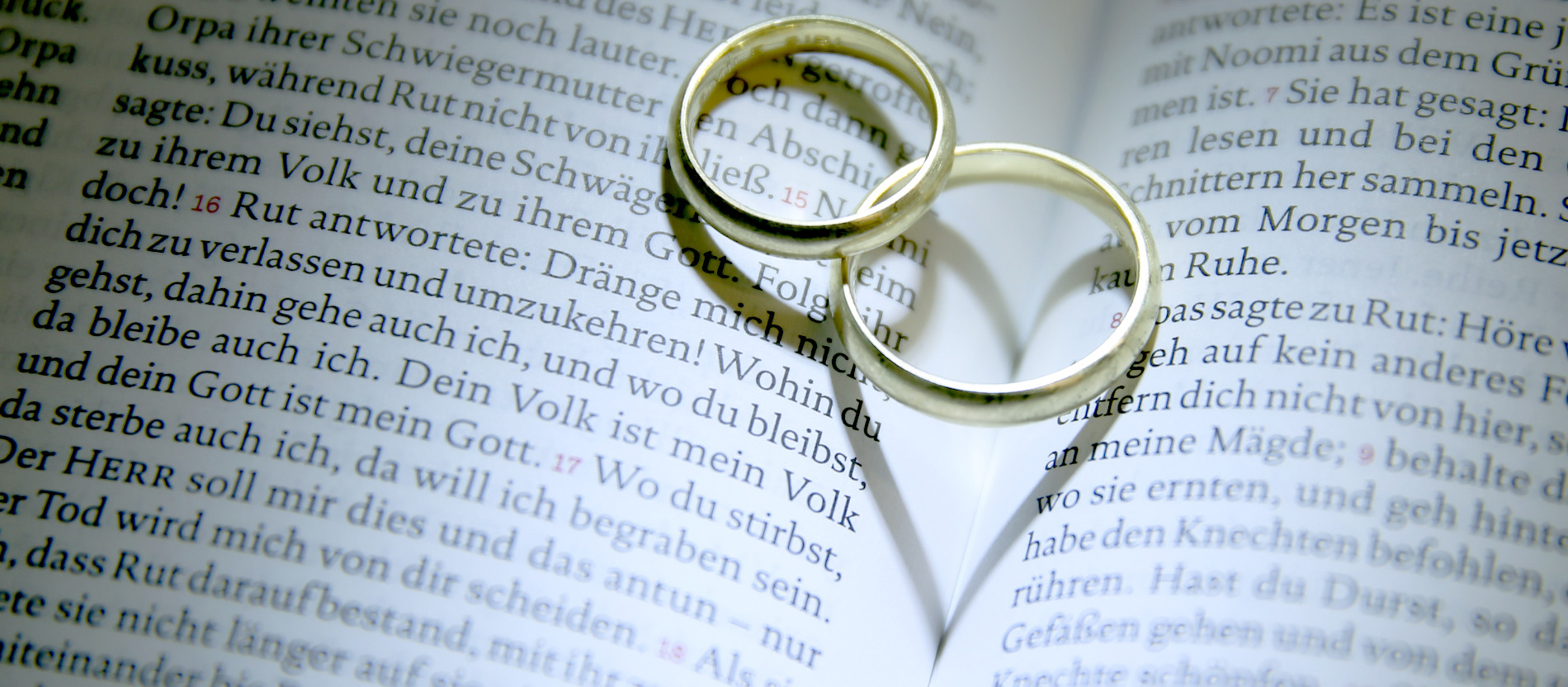 Bibelspruch Hochzeit
 Die zehn schönsten Trausprüche katholisch