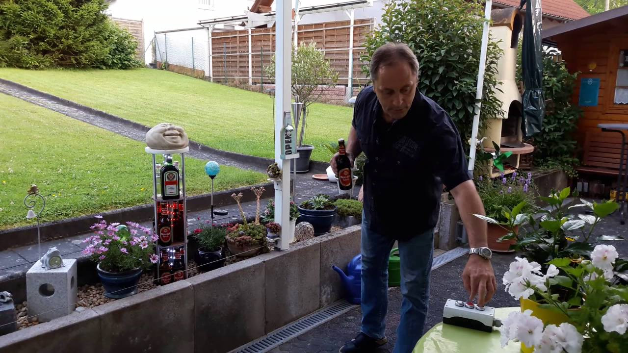 Bierkühler Garten
 Bierkühler Erdloch Bierkühler für Terrasse mit Beleuchtung