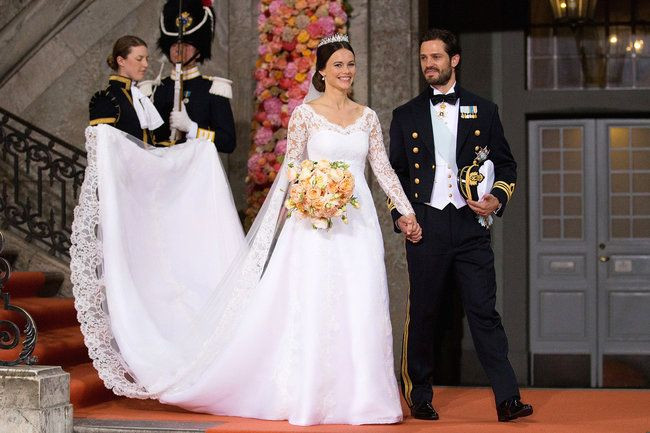 Bilder Hochzeit Schweden
 Die Hochzeitskleider der Stars