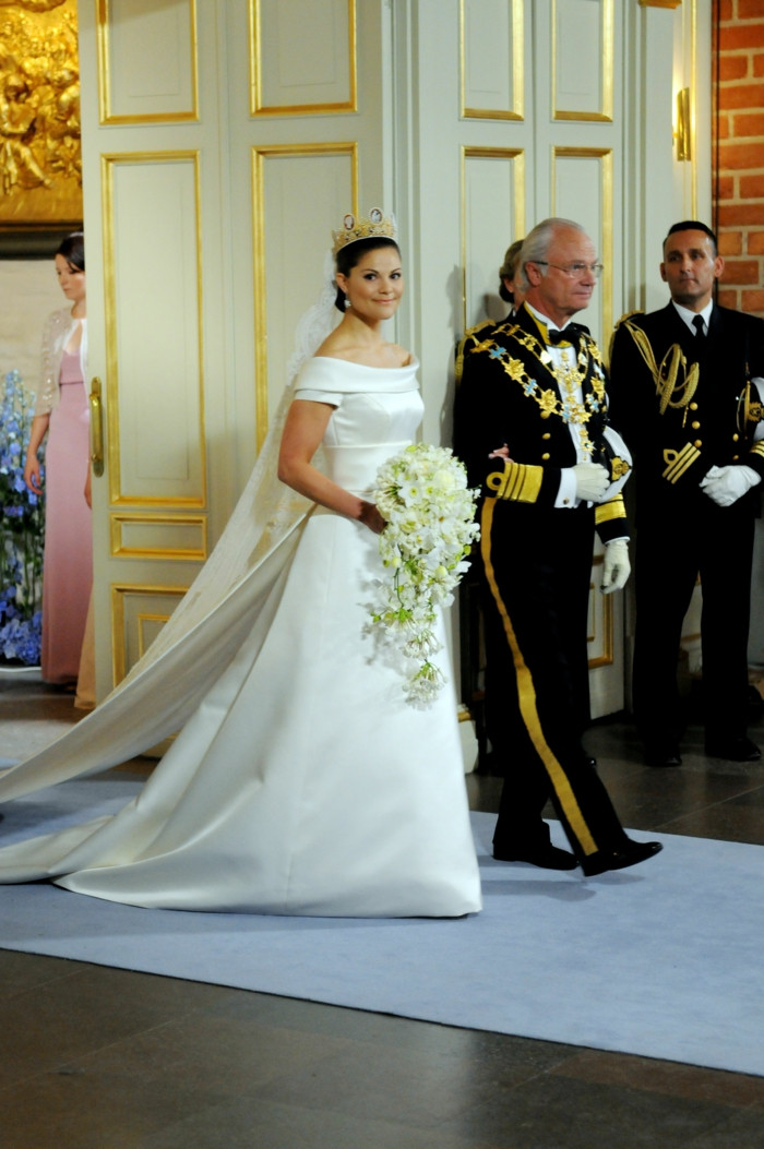 Bilder Hochzeit Schweden
 Prinzessin Victoria von Schweden eine charmante