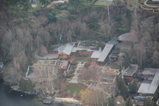 Bill Gates Haus
 Bill Gates house Bild von Seattle Seaplanes Seattle