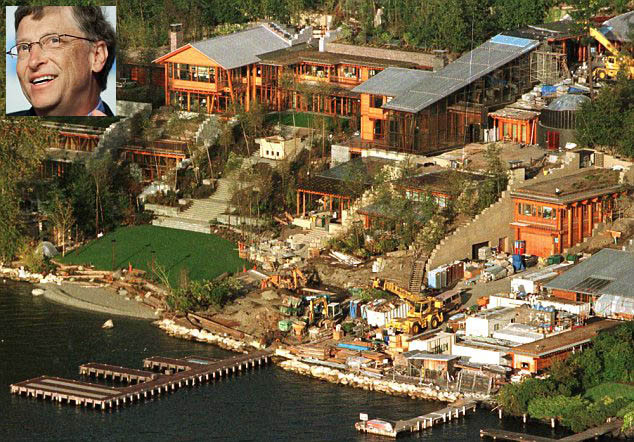 Bill Gates Haus
 Les maisons luxueuses de 25 géants de l informatique