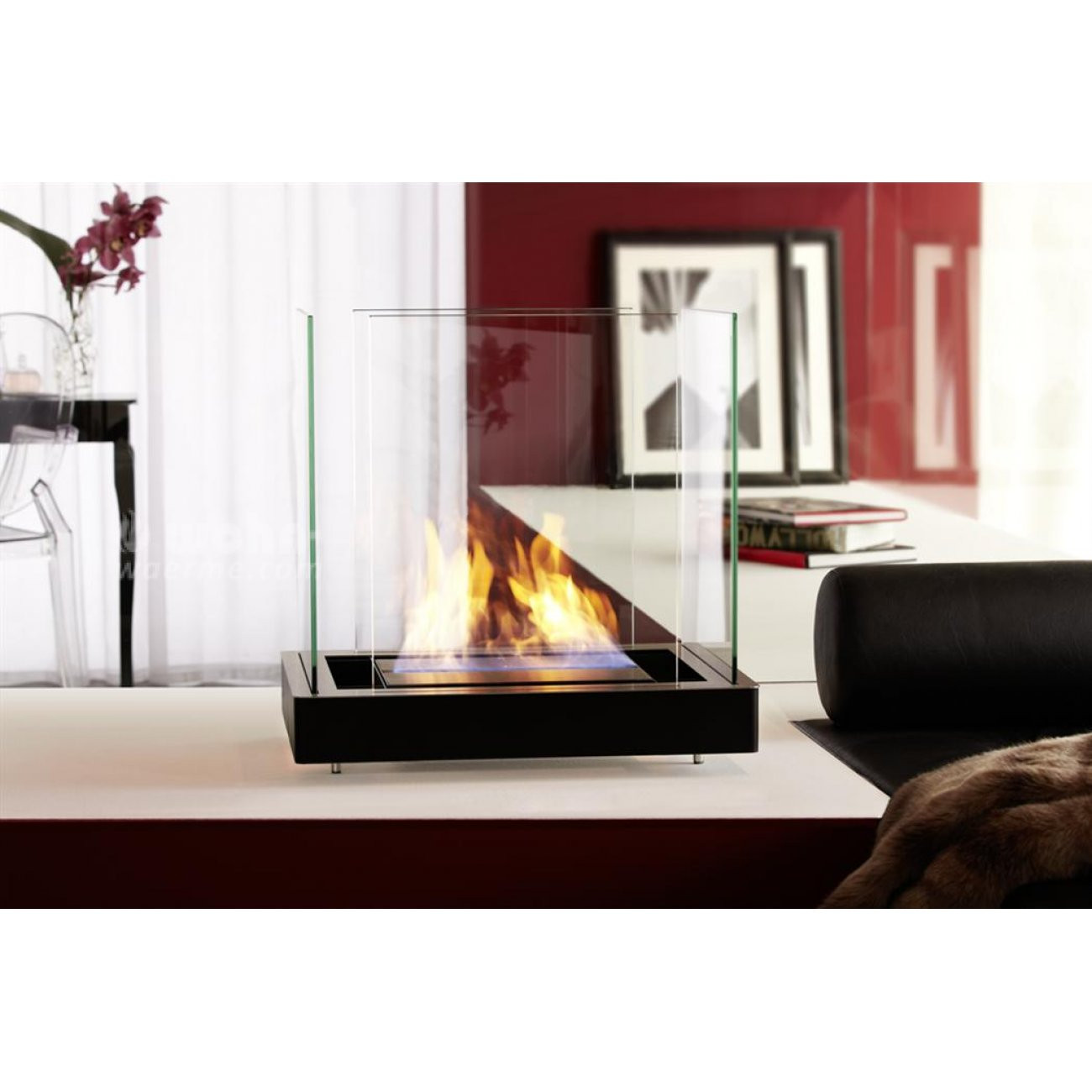 Bio Ethanol Kamin
 Bioethanol Kamin radius Design Top Flame