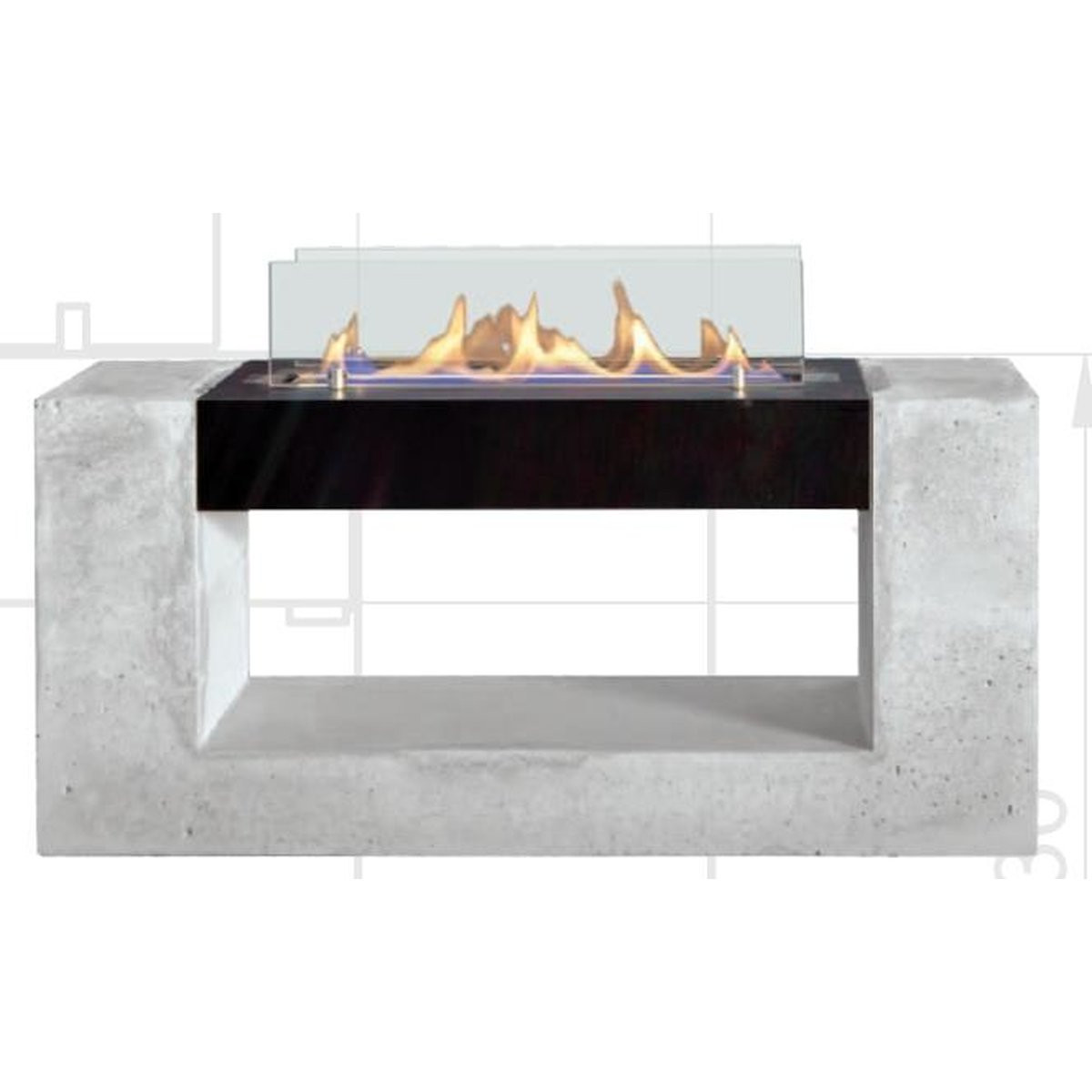 Bio Ethanol Kamin
 Bio Ethanol Kamin Spartherm Ebios Fire Architecture SL