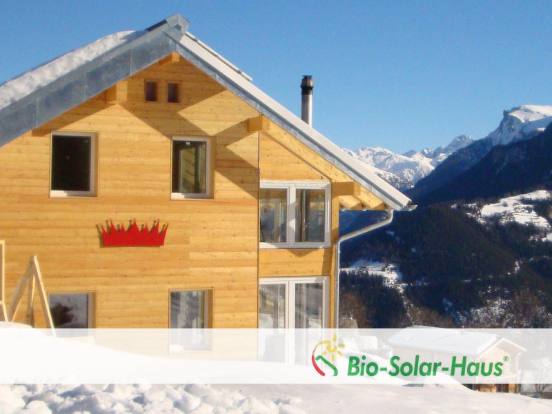 Bio Solar Haus
 Ein Holzhaus in Bio Solar Haus Bauweise bauen Bio Solar