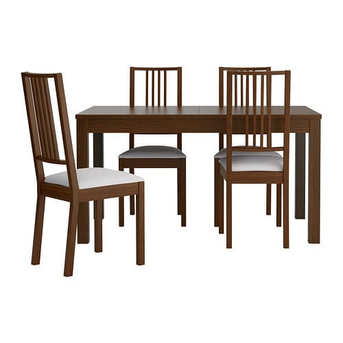 Bjursta Tisch Ikea
 BJURSTA BÖRJE Tisch und 4 Stühle IKEA