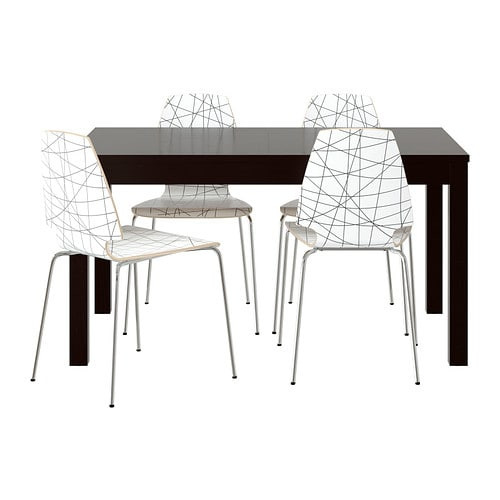 Bjursta Tisch Ikea
 BJURSTA VILMAR Tisch und 4 Stühle IKEA