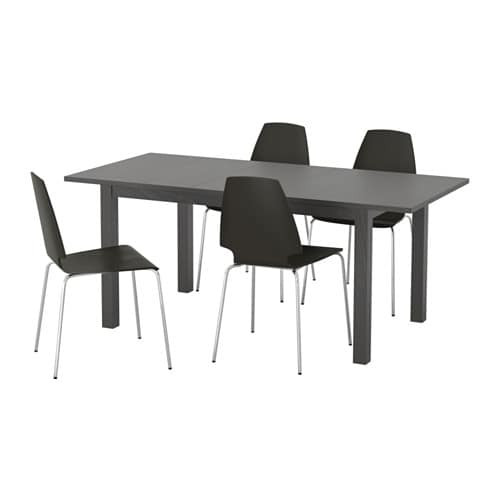 Bjursta Tisch Ikea
 BJURSTA VILMAR Tisch und 4 Stühle IKEA