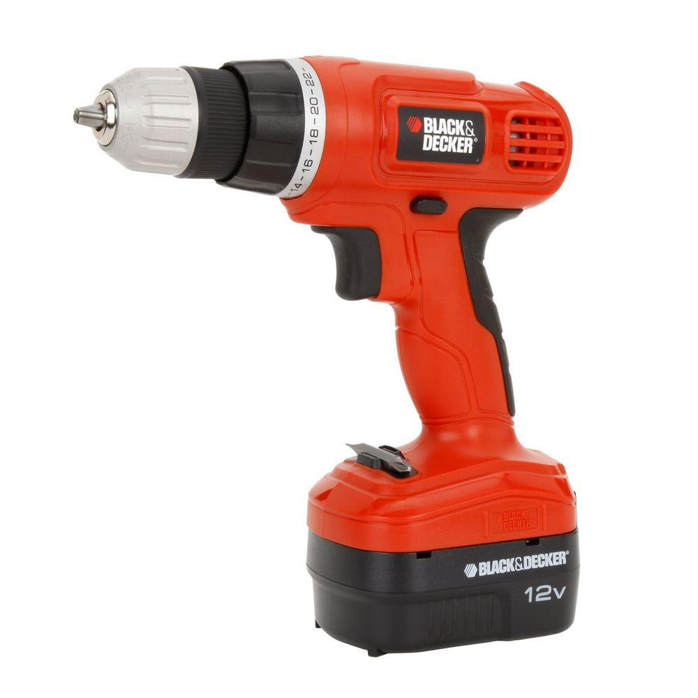 Black And Decker
 BLACK DECKER 12 Volt NiCd Cordless 3 8 in Drill with Soft