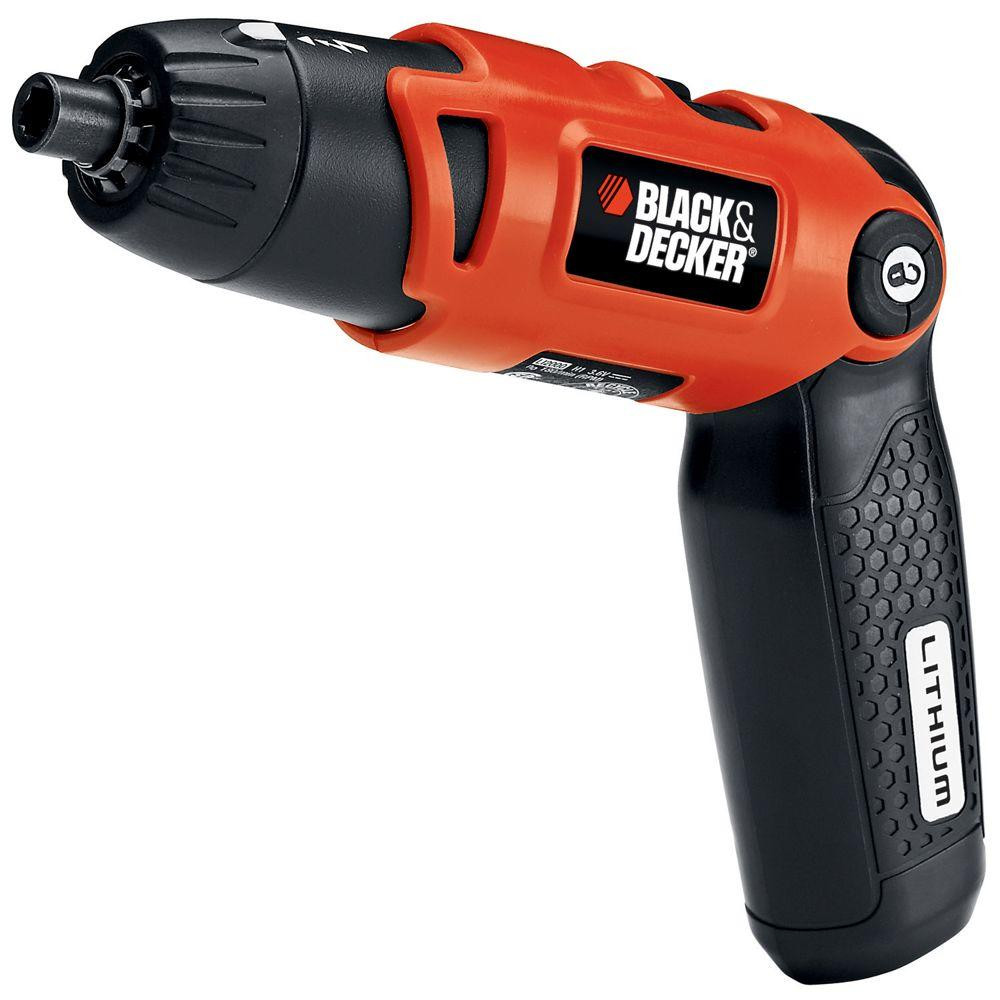 Black Decker
 BLACK DECKER 3 6 Volt Lithium Ion Cordless Rechargeable 1