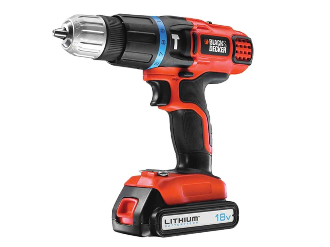 Black Decker
 Black and Decker B DEGBL188K 18v 1x1 3Ah Li ion 2 Gear