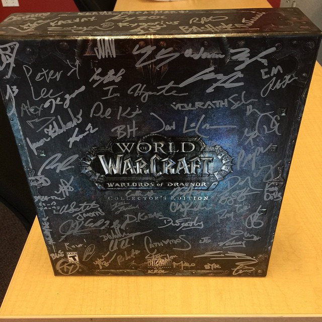 Blizzard Geschenke
 Vanion bringt schicke Geschenke aus dem Blizzard HQ mit