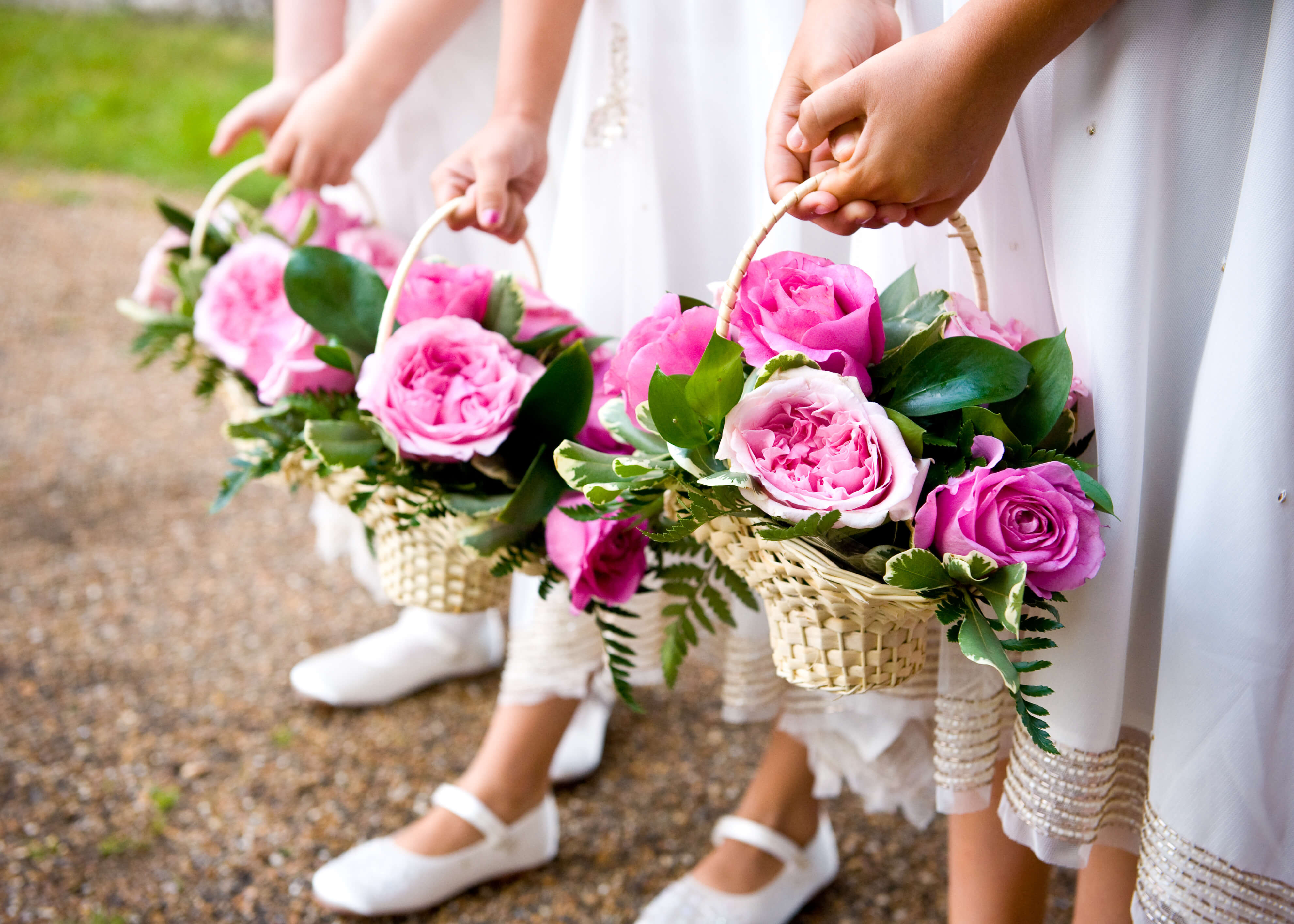 Blumen Streuen Hochzeit
 Blumenkinder auf der Hochzeit