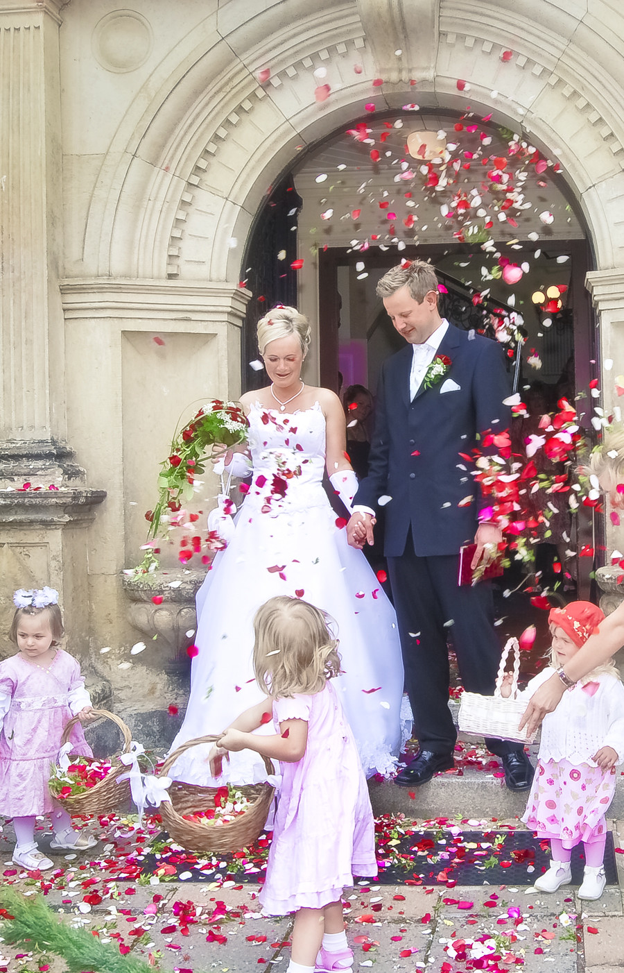 Blumen Streuen Hochzeit
 Standesamt Pegau Fotograf Hochzeitsfotograf