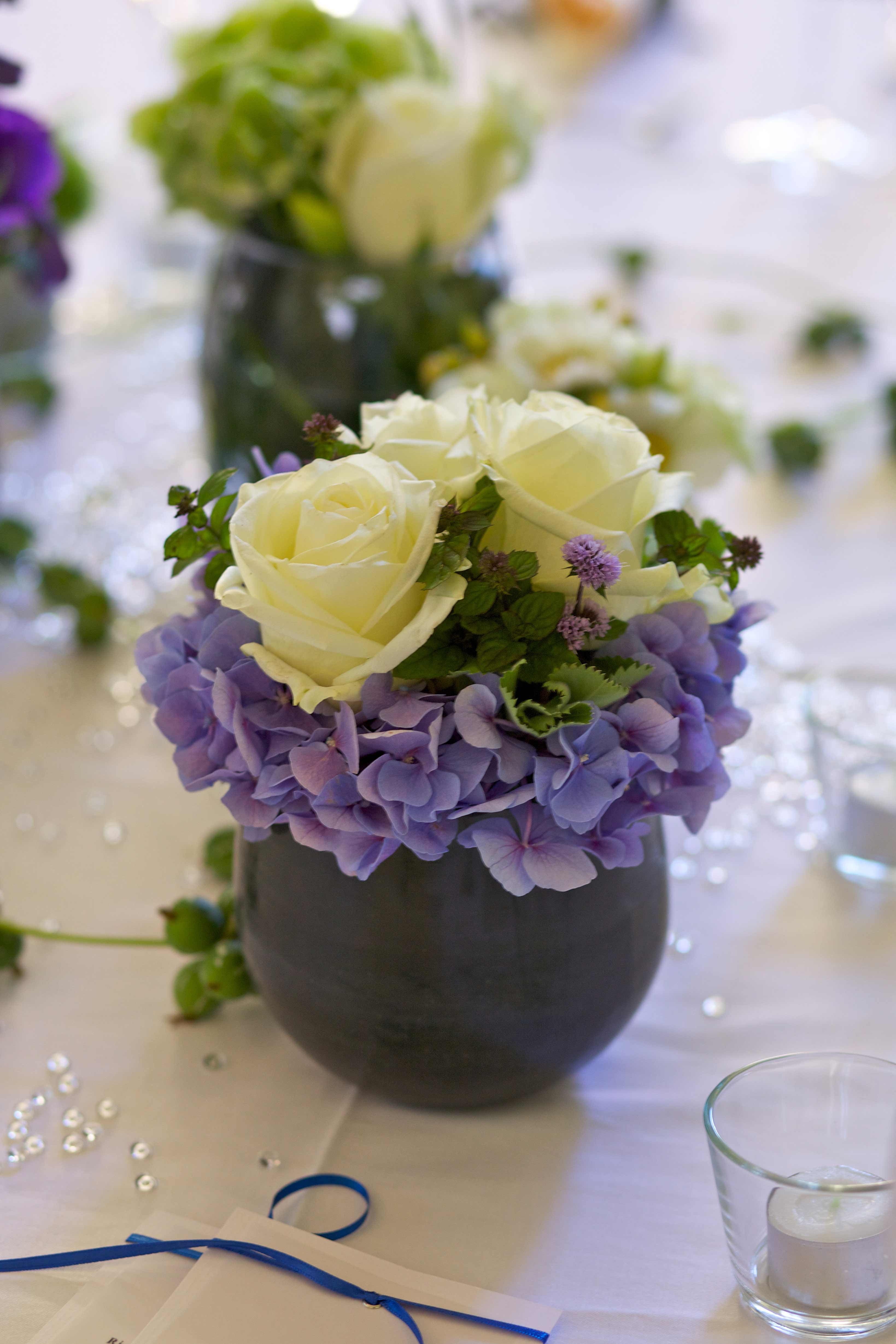 Blumen Tischdeko Hochzeit
 Tischdeko Hochzeit mit Rosen Galerie Hochzeitsportal24