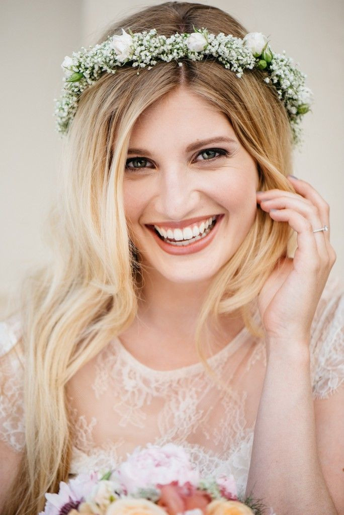 Blumenkranz Haare Hochzeit
 Die 25 besten Ideen zu Blumen kopfschmuck auf Pinterest