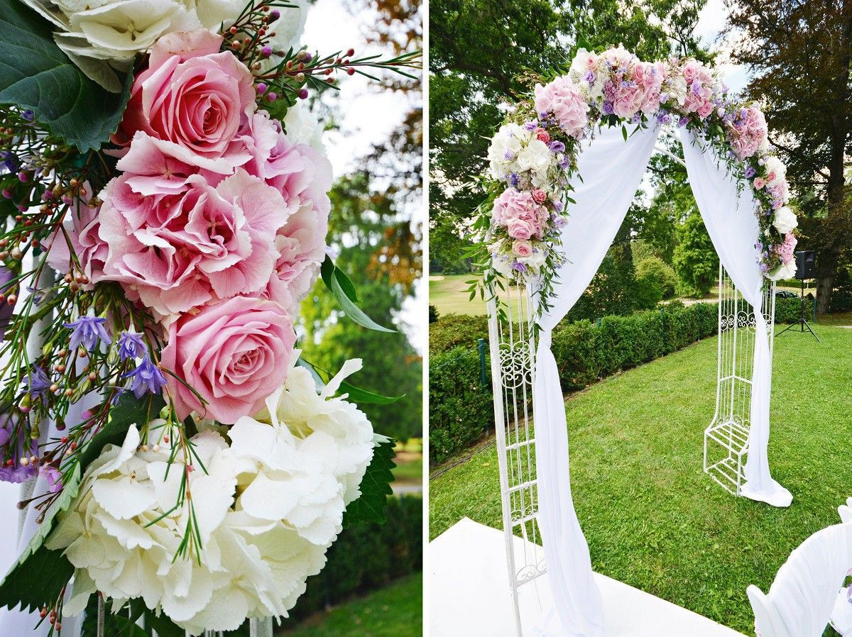 Blumenwand Hochzeit
 Rosenbogen Outdoor Wedding Outdoor Wedding