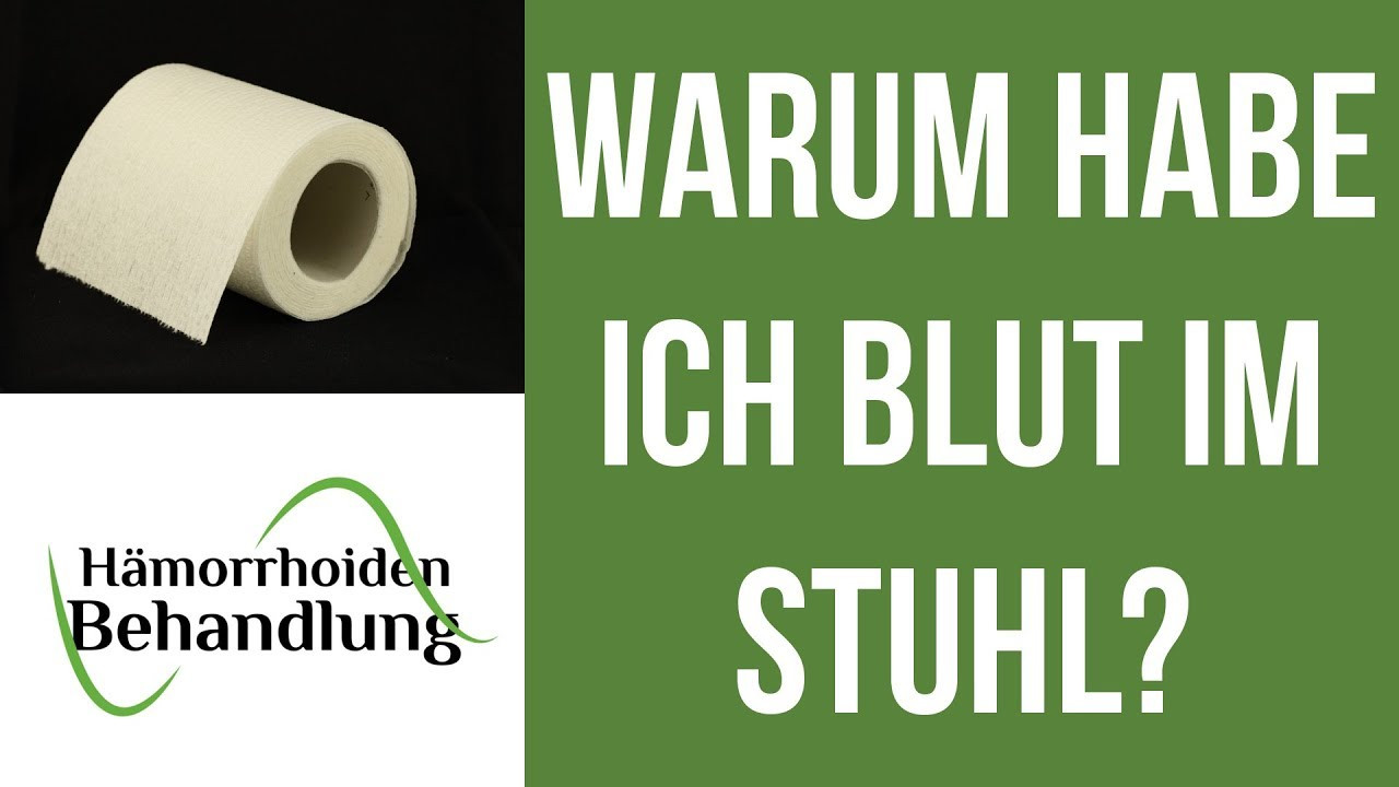 Blut Im Stuhl Ursachen
 Blut im Stuhl Ursachen und Warum