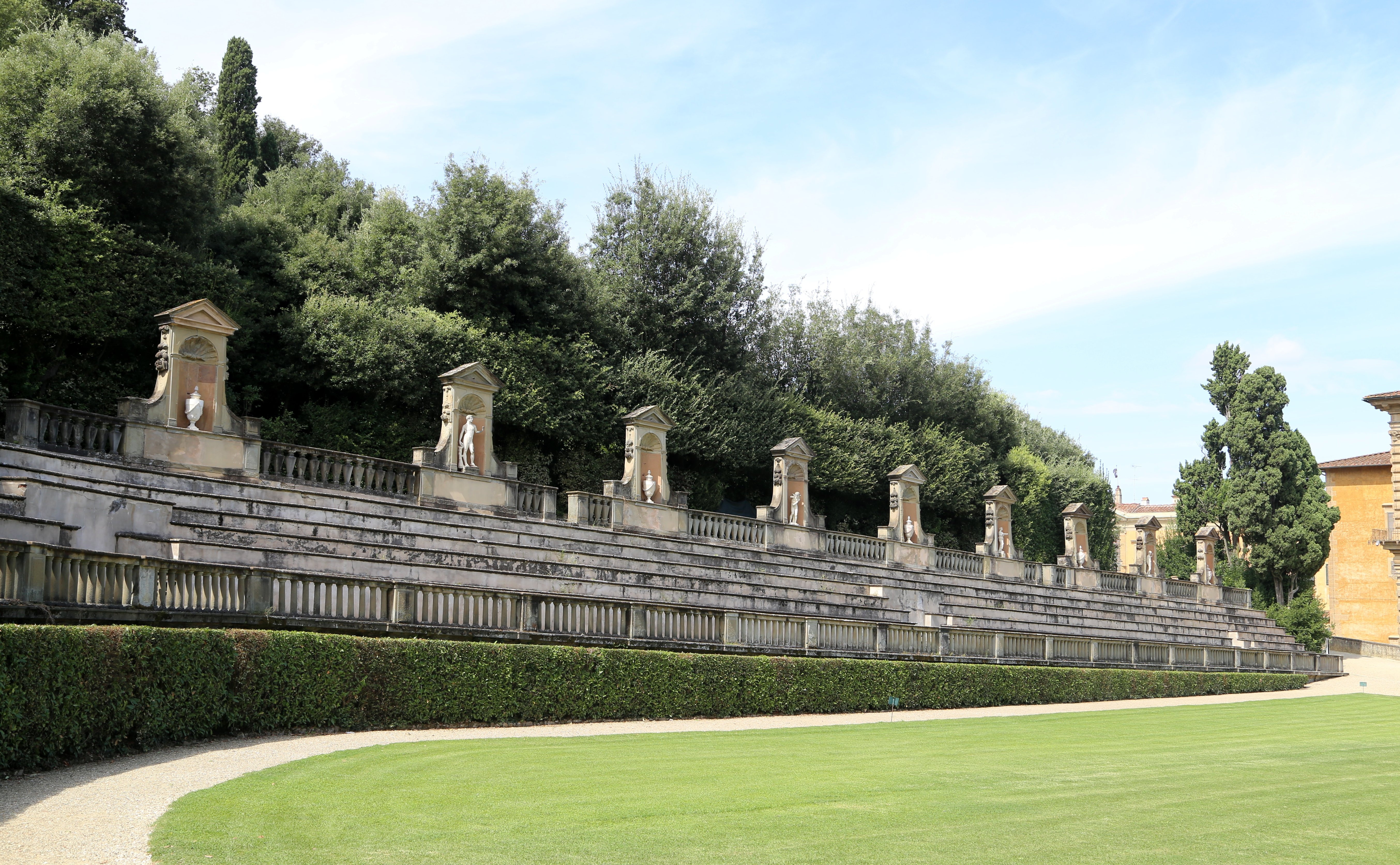 Boboli Garten
 File Amphitheater Boboli Garten Palazzo Pitti Florenz 03