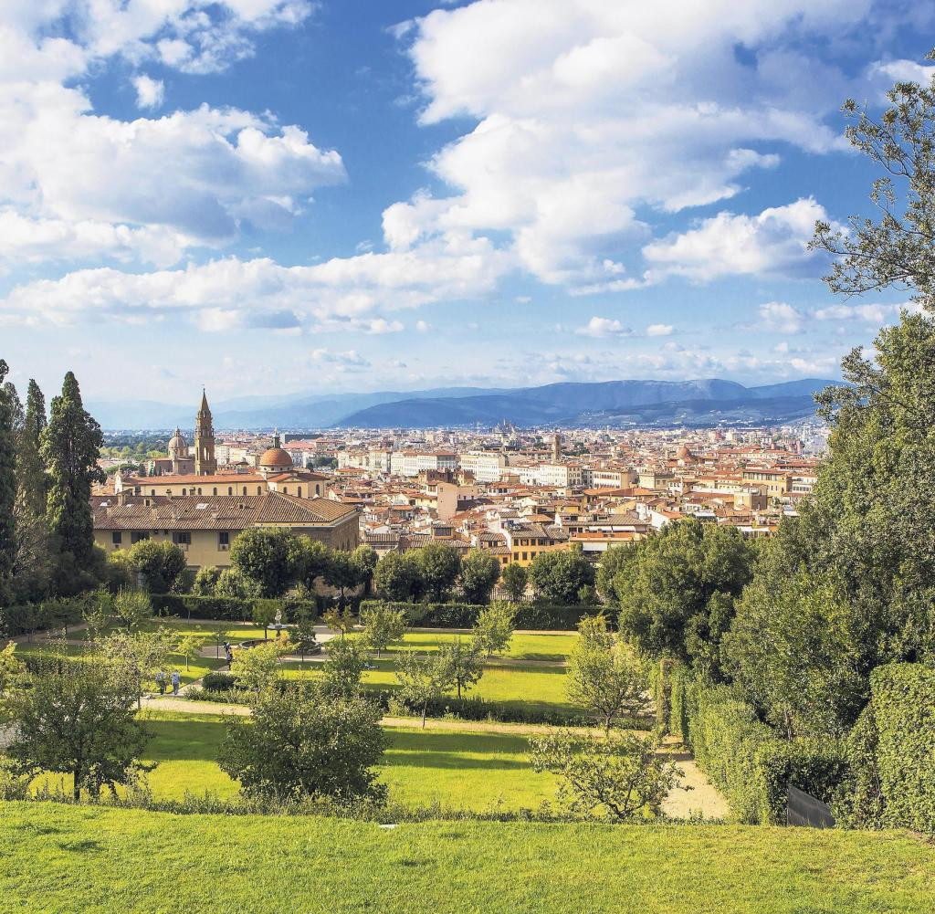 Boboli Garten
 Boboli Garten Das botanische Erbe von Florenz wird