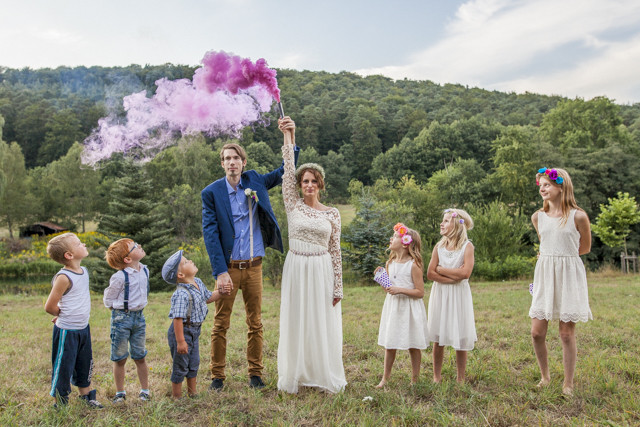 Bohemian Hochzeit
 Wunderschöne Boho Hochzeit für geringes Bud