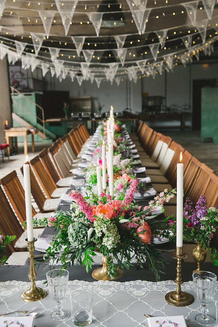 Boho Hochzeit Deko
 Boho Lofthochzeit in Berlin