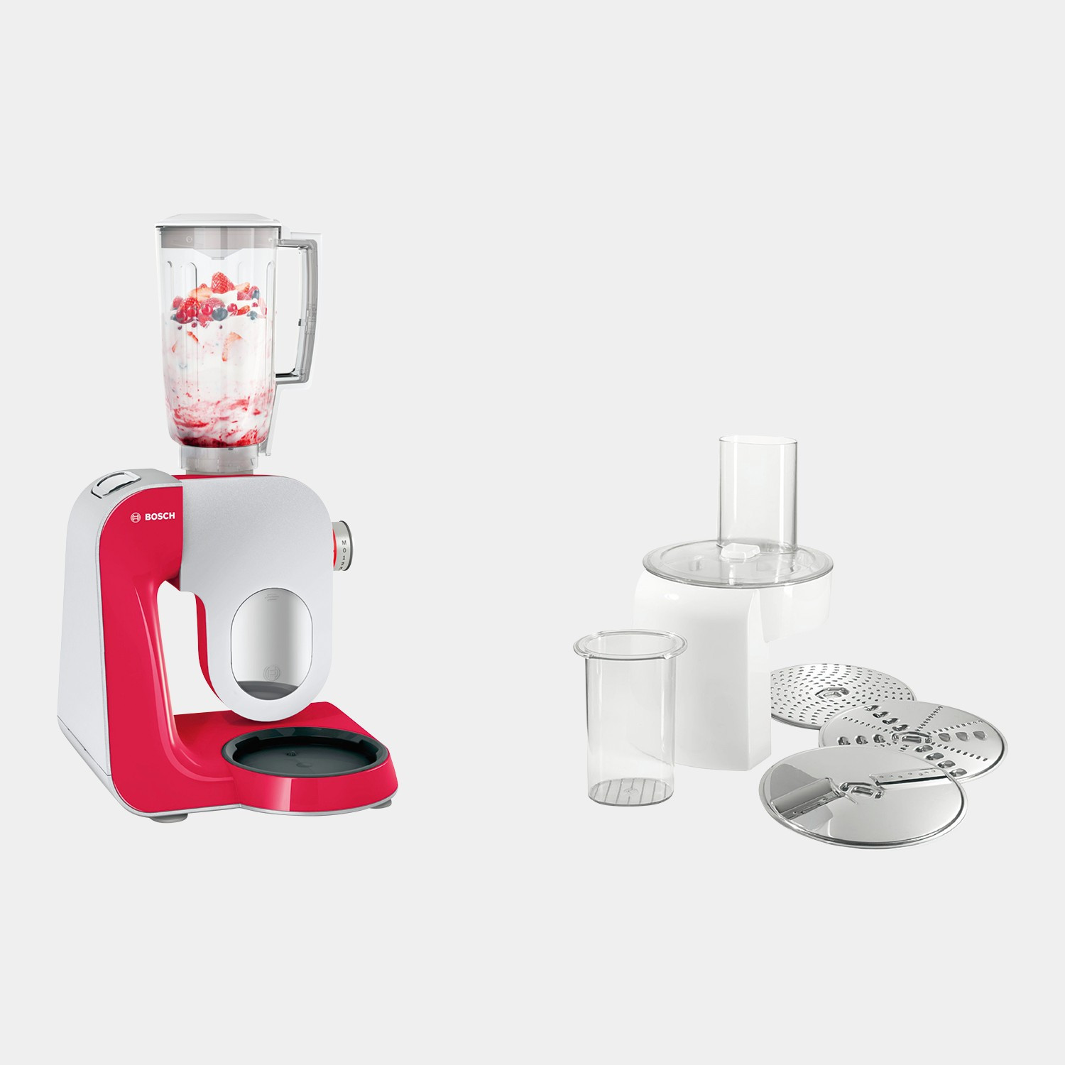 Bosch Küchenmaschine Mum5
 Bosch MUM5 CreationLine Universal Küchenmaschine Deep Red