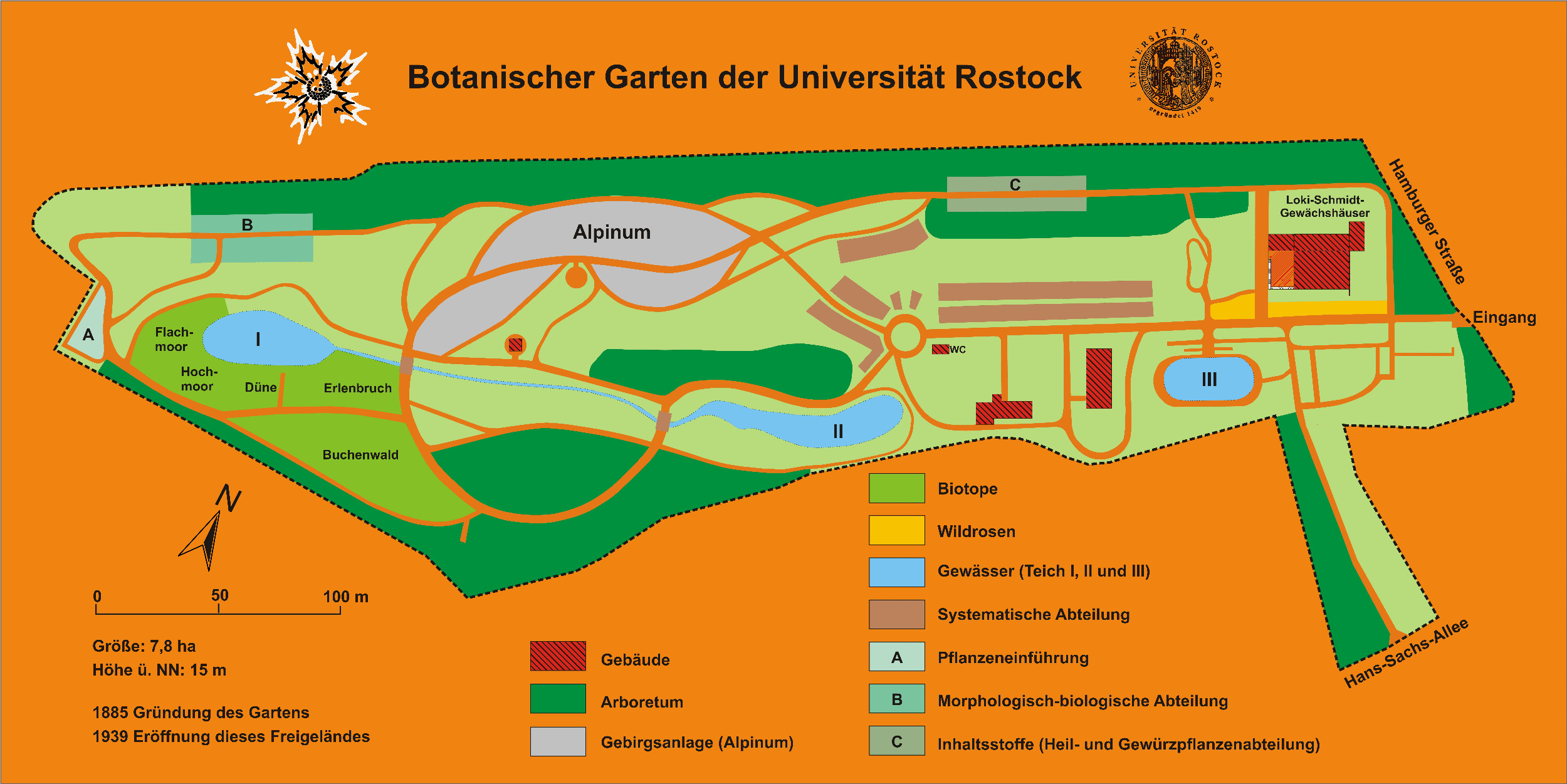 Botanischer Garten Rostock
 File Botanischer Garten Rostock Plan 2010 Wikimedia