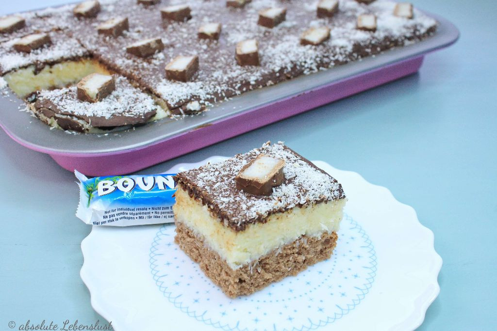 Bounty Kuchen
 Bounty Kuchen Rezept – als Blechkuchen oder für