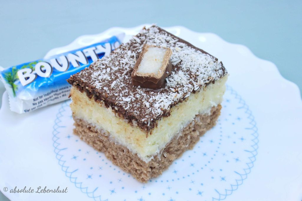 Bounty Kuchen
 Bounty Kuchen Rezept – als Blechkuchen oder für