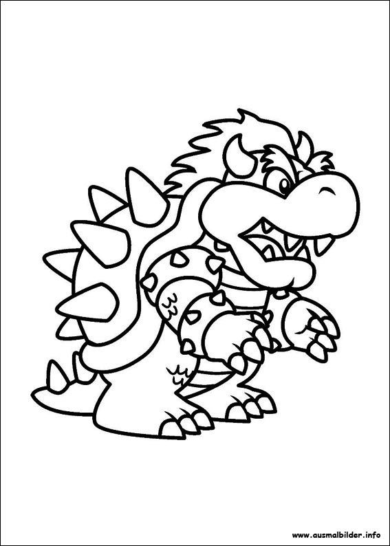 Bowser Ausmalbilder
 Ausmalbilder Bowser Jr 366 Malvorlage Alle Ausmalbilder