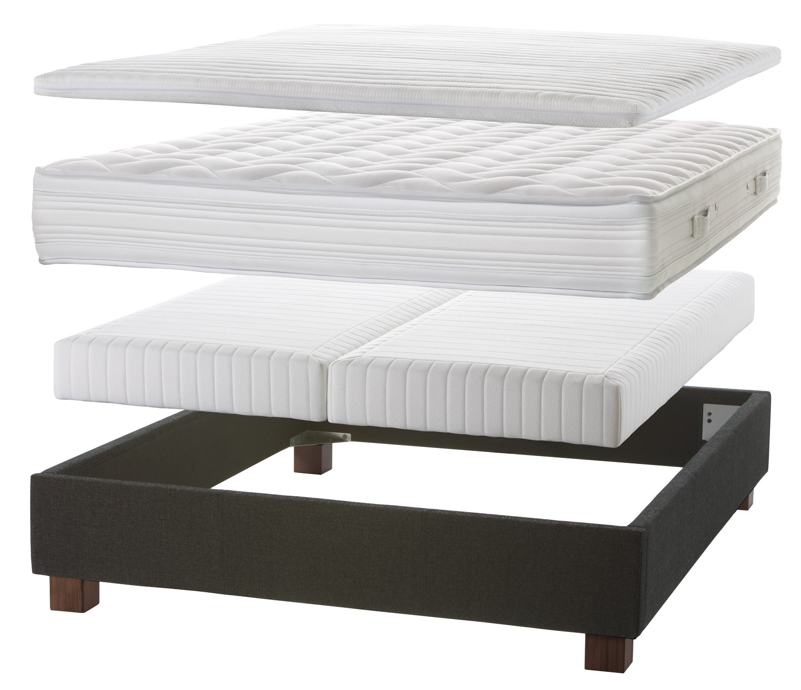 Boxspring Matratze
 Boxspring Einlegesystem Kingston für Bettrahmen