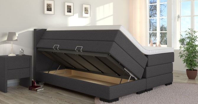 Boxspringbett Bettkasten
 Boxspringbett mit Bettkasten online kaufen