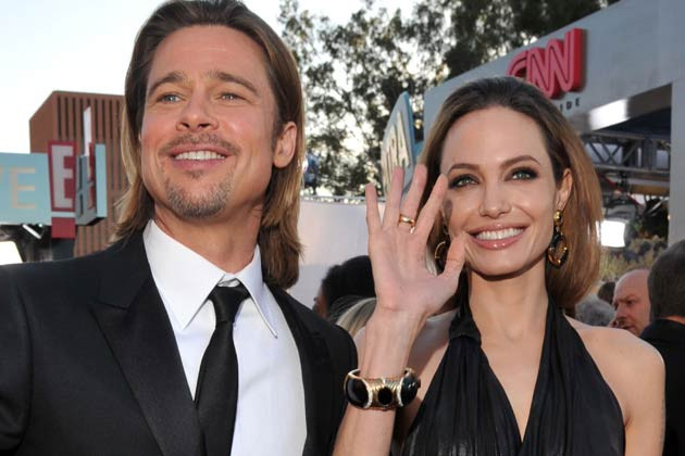 Brad Pitt Angelina Jolie Hochzeit
 Angelina Jolie und Brad Pitt Heimliche Hochzeit