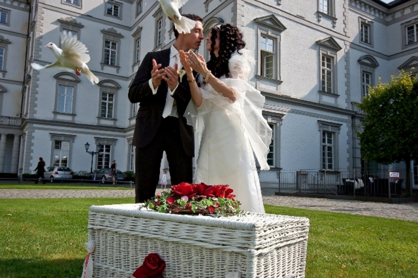 Brauch Hochzeit
 Hochzeitstauben Ein immer beliebterer Brauch zur Hochzeit