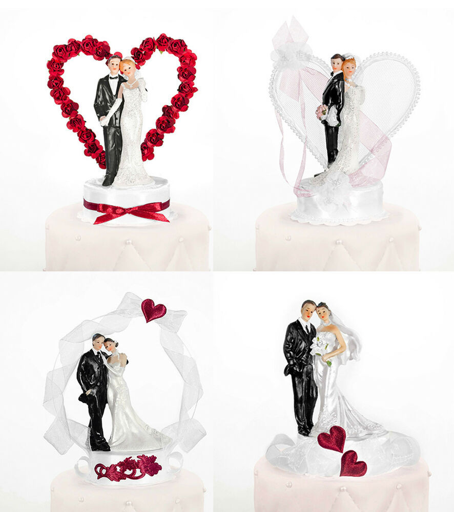 Brautpaar Hochzeitstorte
 Tortenfigur Hochzeit Brautpaar Tortenaufsatz Tortendeko