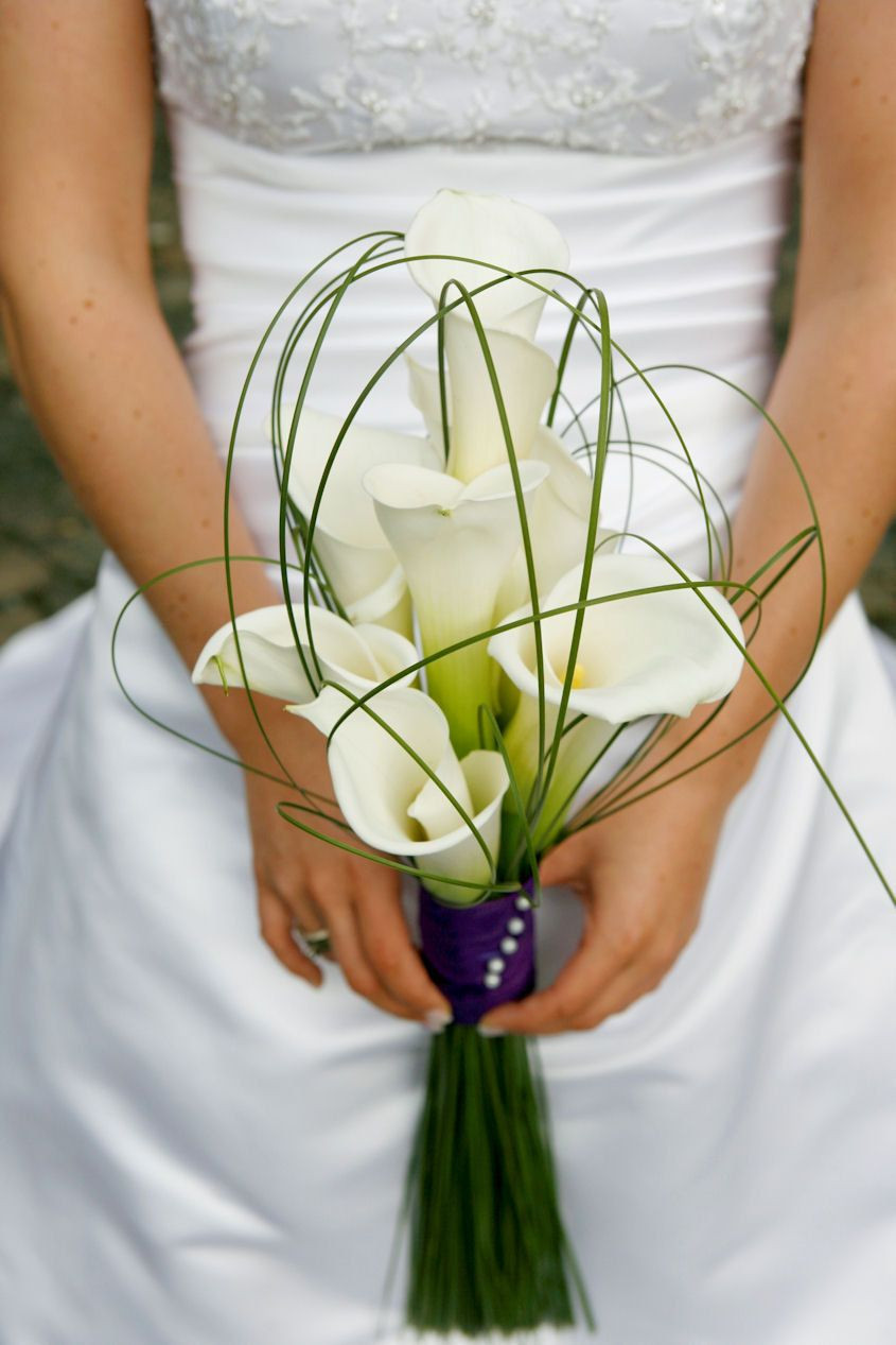 Brautstrauß Calla
 FLORICA Brautstrauss mit Calla Hochzeit