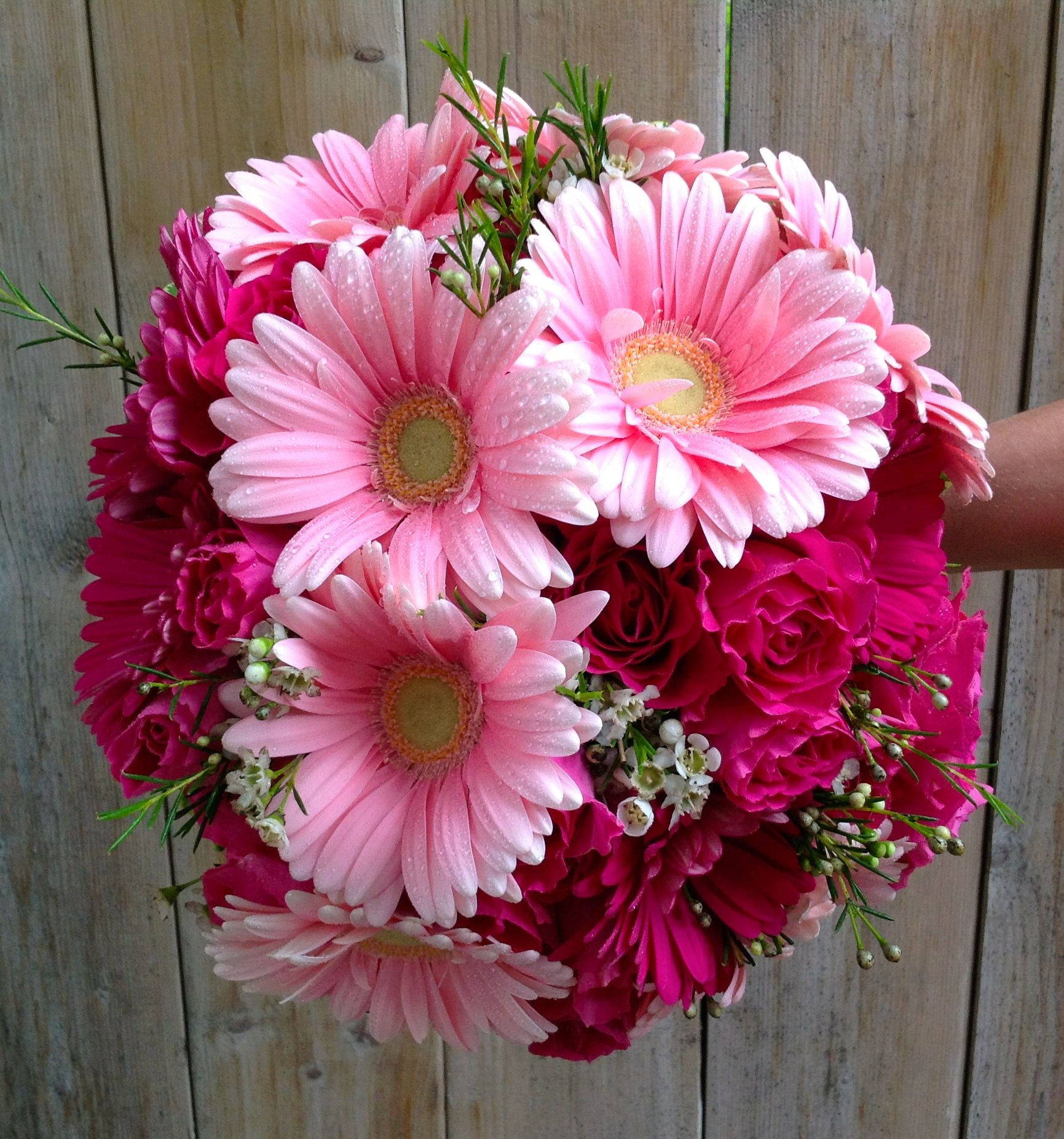 Brautstrauß Gerbera
 Daisy Gerbera wedding bouquet