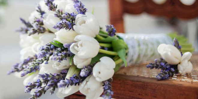 Brautstrauß Lavendel
 brautstrauß ideen und blumendeko hochzeit mit tulpen und