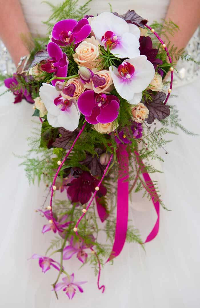 Brautstrauß Orchideen
 Orchideen Brautstrauß Bildergalerie Hochzeitsportal24