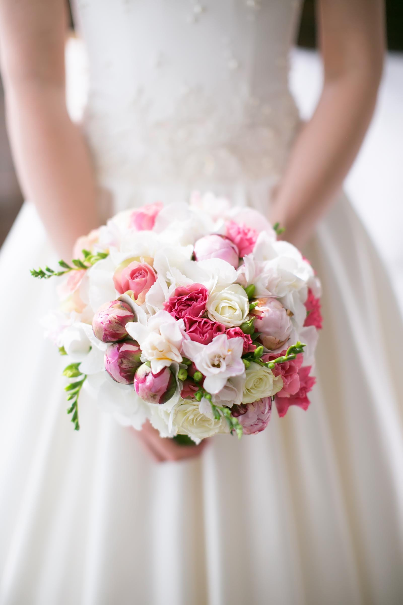 Brautstrauß Rosa Weiß
 Brautstrauß in Rosa und Weiß Heiraten mit braut