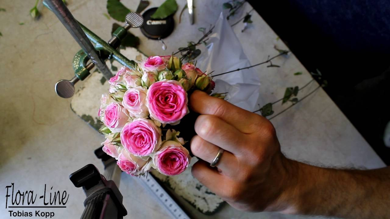 Brautstrauß Selber Machen
 Brautstrauss aus Rosen selber machen