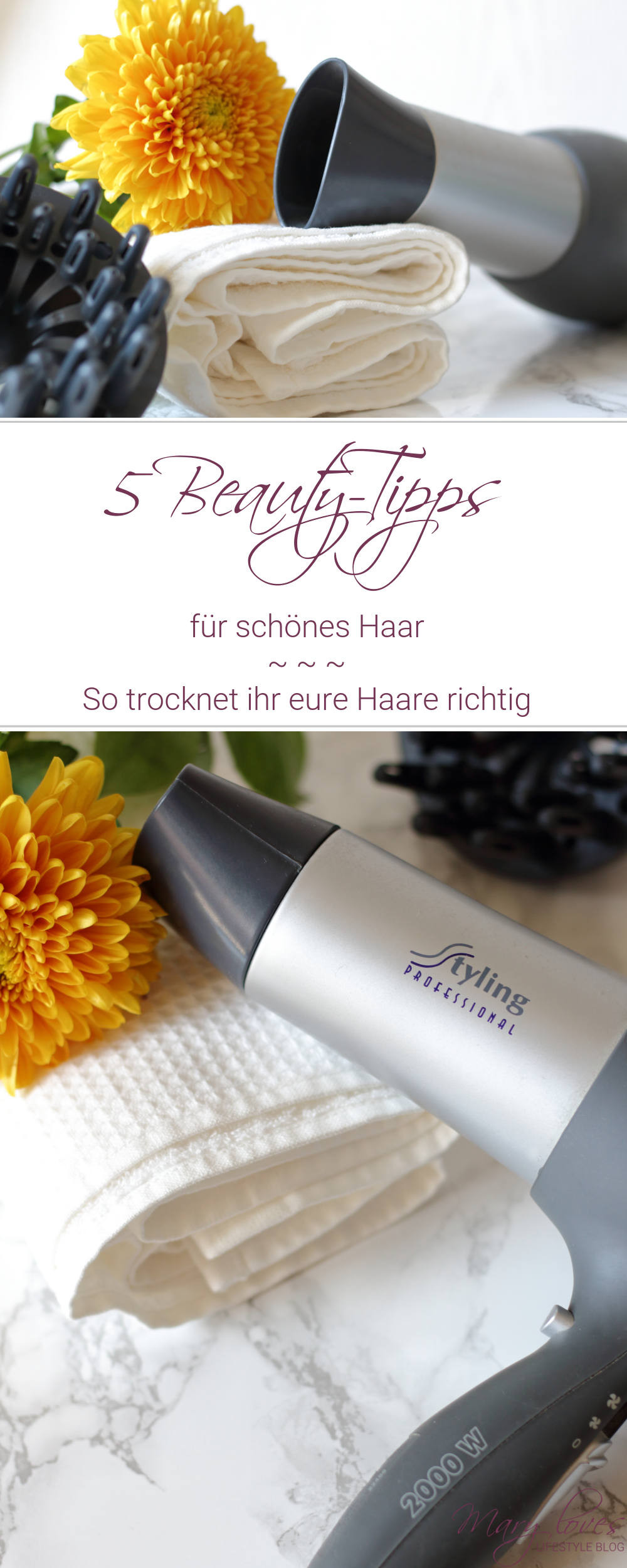 Brautstrauß Trocknen Lassen
 Haare richtig trocknen 5 Tipps für schönes Haar Mary Loves