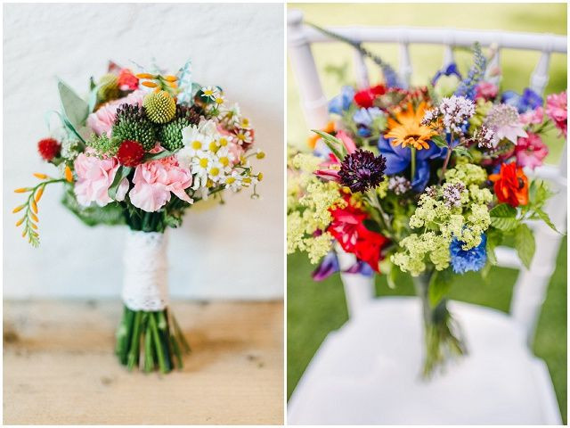 Brautstrauß Wiesenblumen
 14 Ideen für euren Brautstrauß und welche Blumen wann