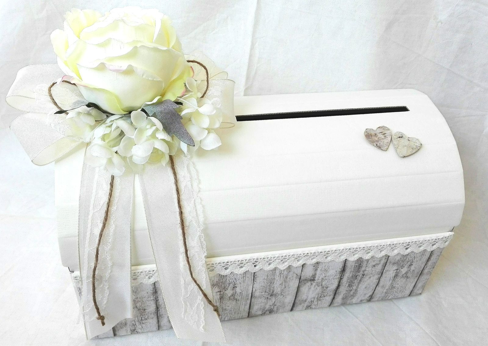 Briefbox Hochzeit
 festliche karten und mehr Briefbox Box Truhe