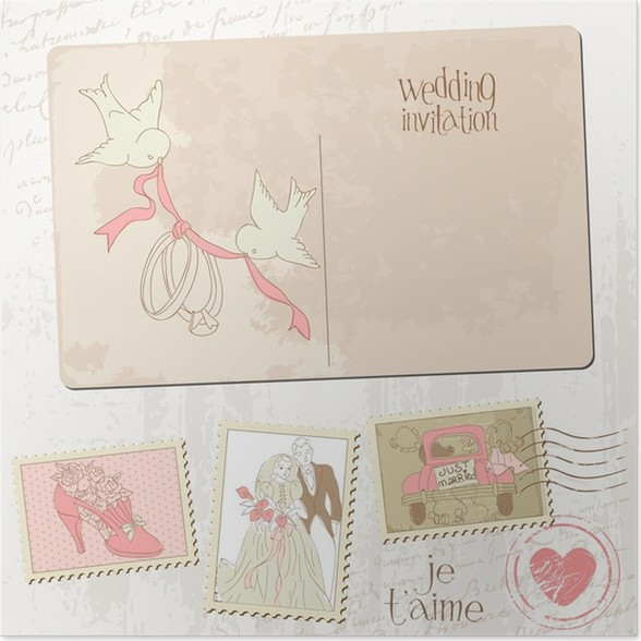 Briefmarke Hochzeit
 Hochzeit Briefmarken